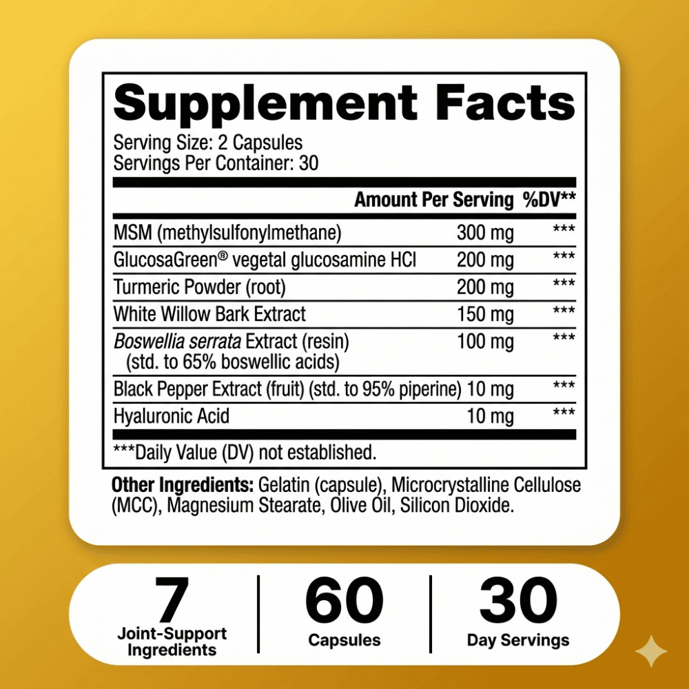 Joint Support Formula